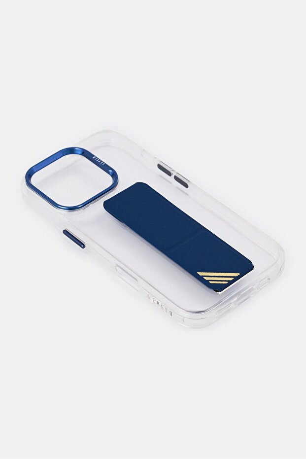 iPhone 16 Pro Morphix Clara Grip Stand Protective Case, Transparent - 4