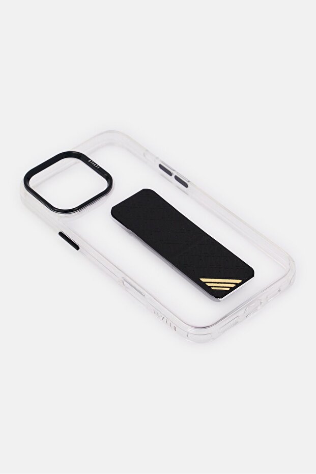 جراب مورفيكس كلارا جريب الواقي لهاتف آيفون 16 برو ماكس، شفاف - 4