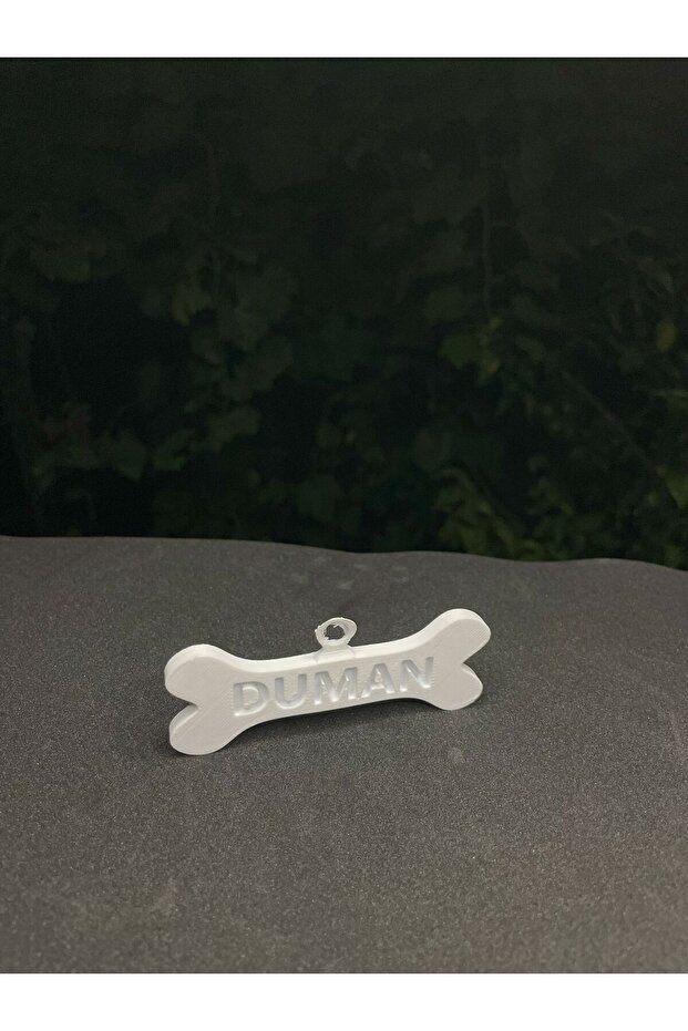 Köpek isimlik Tasmaya takılabilir Kemik Şeklinde Künye /Desenli Köpek İsimliği /İsimli Köpek Tasması - 7