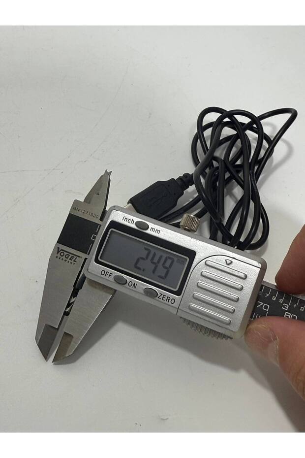 USB A to 2.5 x 0.7 mm Güç Kablosu 1,20 Metre - 4