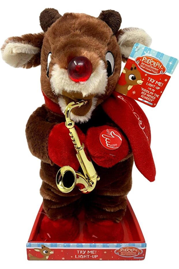 Dan Dee Animated Music Plush & Saxophone