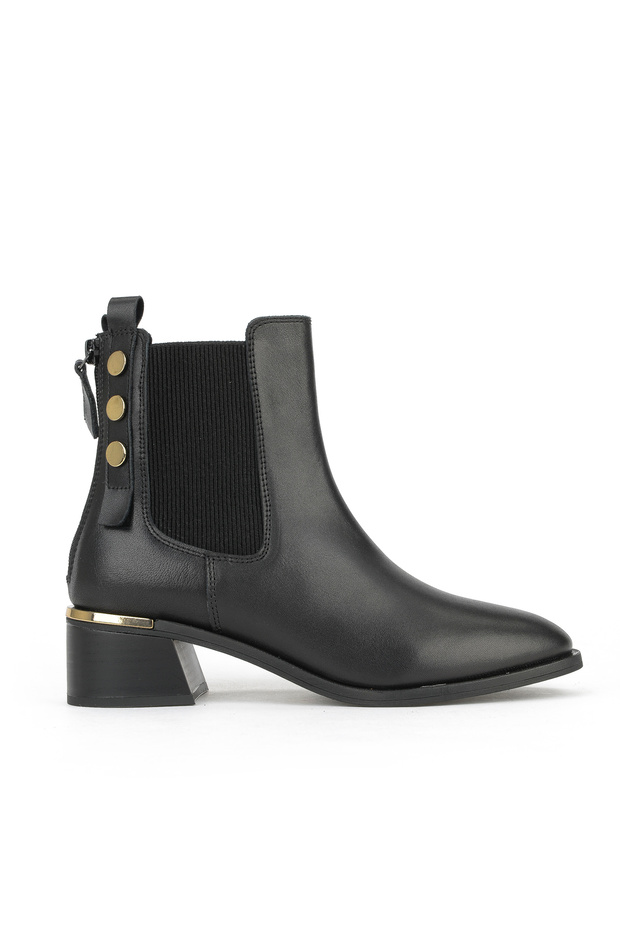 , Women's Genuine Leather Boots 1531050Z26103552K Black