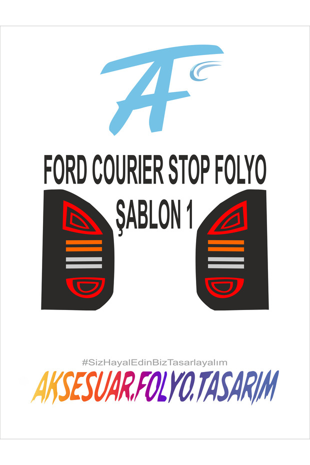 Ford Courier Stop Folyo 2014 Stop Folyo