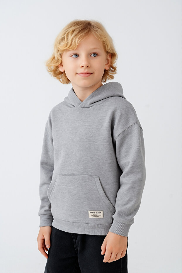 ملابس رياضية شتوية أساسية سميكة بثلاث خيوط للأولاد من Ak5315 - 2