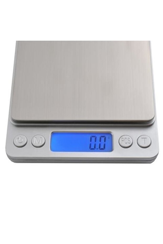 Electronic kitchen scale 2 kg Silver - 3