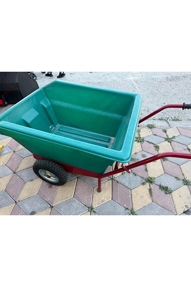 Plastik 2 tekerli silaj arabası - 2
