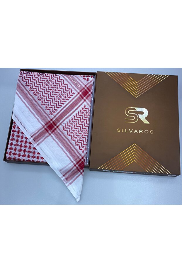 شماغ سلفاروس احمر فاتح - 1