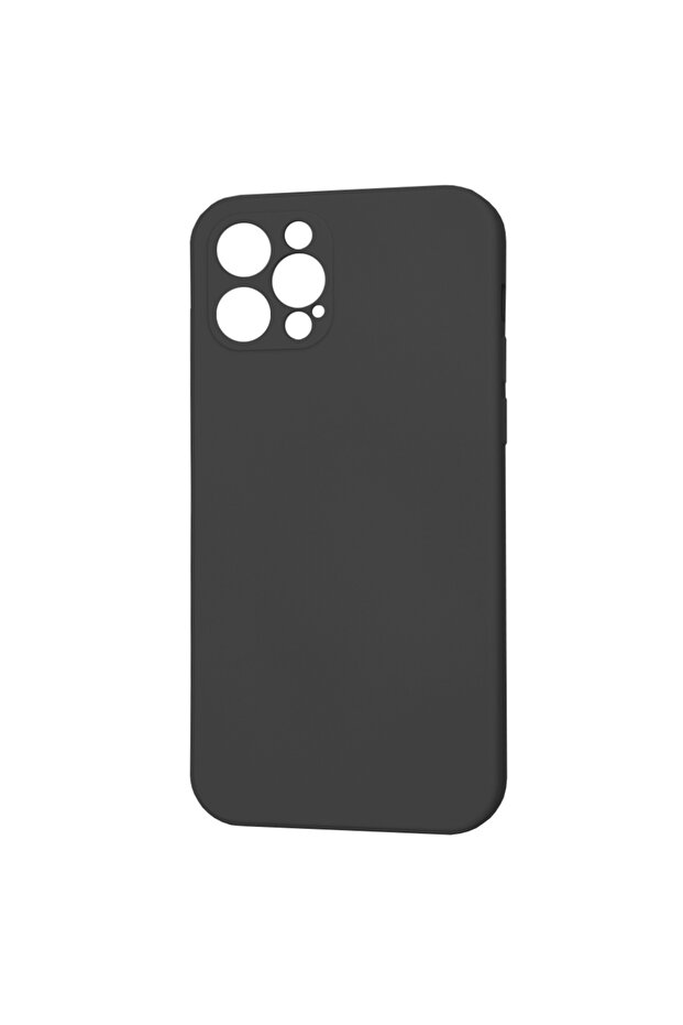 Husa silicon iPhone 12 Pro SoftFlex, negru - 3