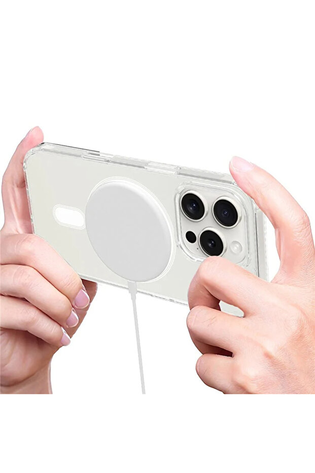 Case iPhone 16 Plus MagSafe Pro, transparent - 5