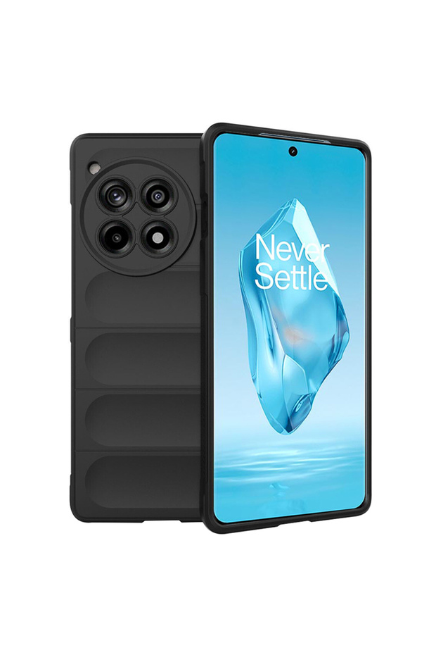 Husa OnePlus 12R Magic Shield, μαύρο - 1