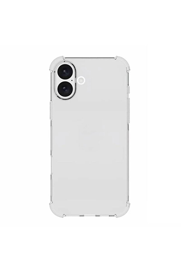 Husa iPhone 16 Plus Shockproof Clear Silicone, transparenta - 4