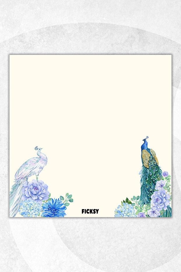 مفكرة زهور - مقاس 9*9 سم - 50 ورقة - مفكرة - مذكرة - ورق ملاحظات - قائمة المهام - دفتر ملاحظات - 1