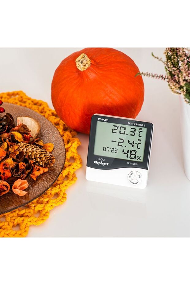 Weather Station - Temperature measurement, humidity, calendar function - 4