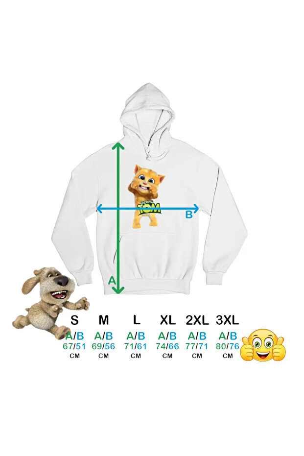 Hanorac Barbati Ginger Talking Tom - 4