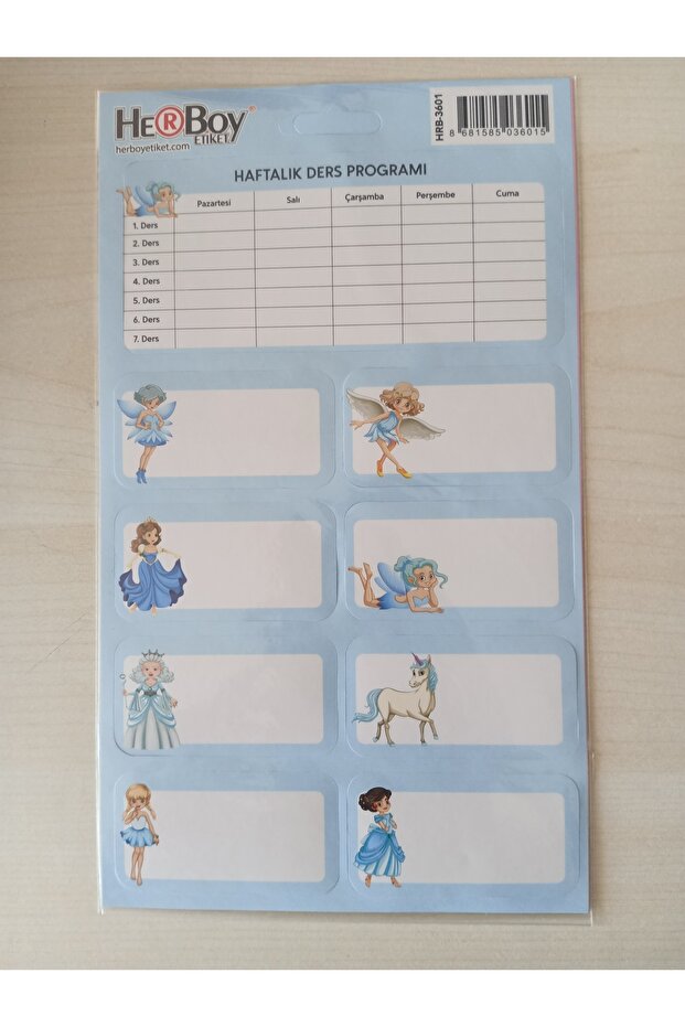 Herboy Label - Capture the Organization with 3 Sheets in a Pack, a Practical Set of 4!