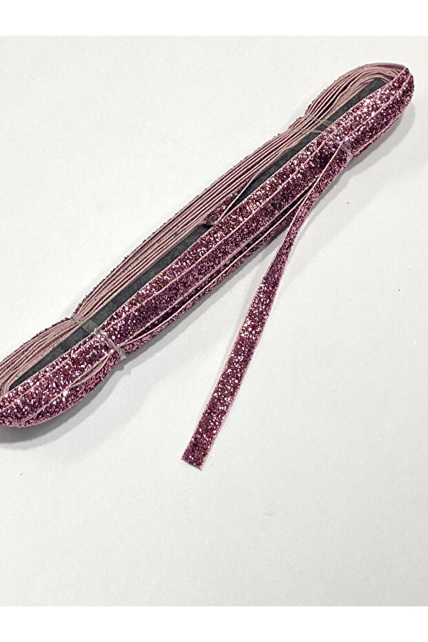 Glitter Velvet Ribbon 5 Meters - 0.6 cm (6 mm)