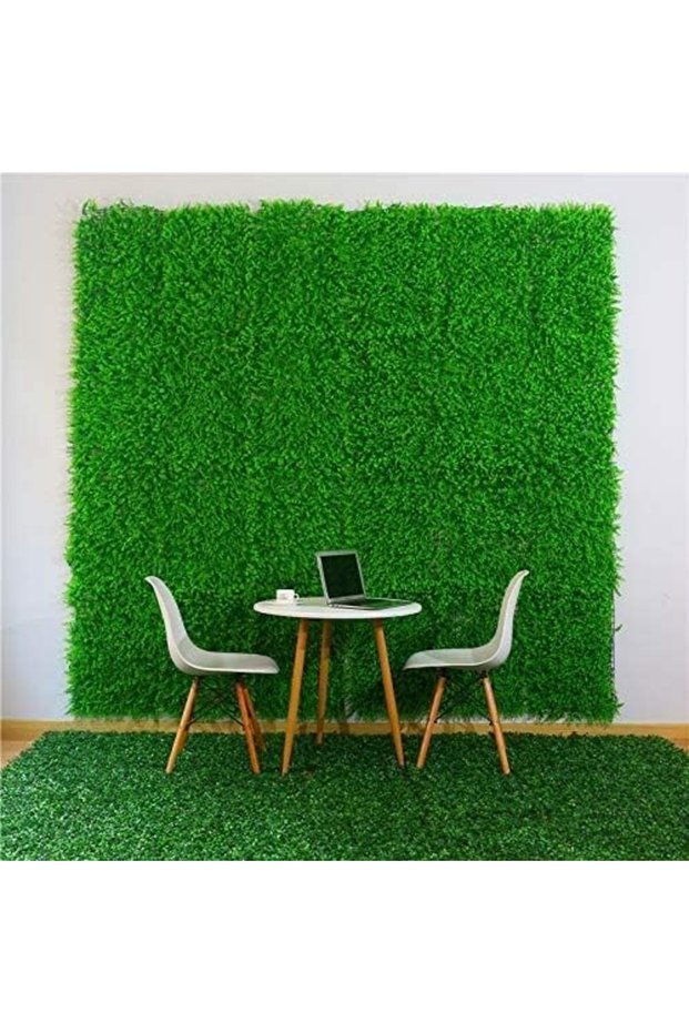 FFD Artificial Wall Grass Artificial Wall Fence Green Privacy Fence For Indoor and Outdoor Pack of