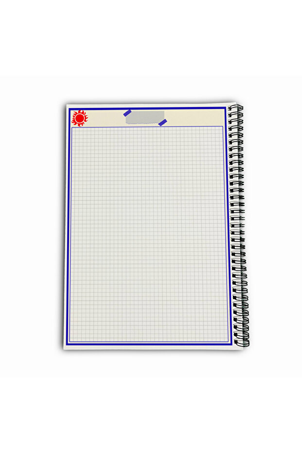 One Piece Jinbe Checkered A4 School Notebook 72 Sheets Model 2 - Straw Hat Series - 6