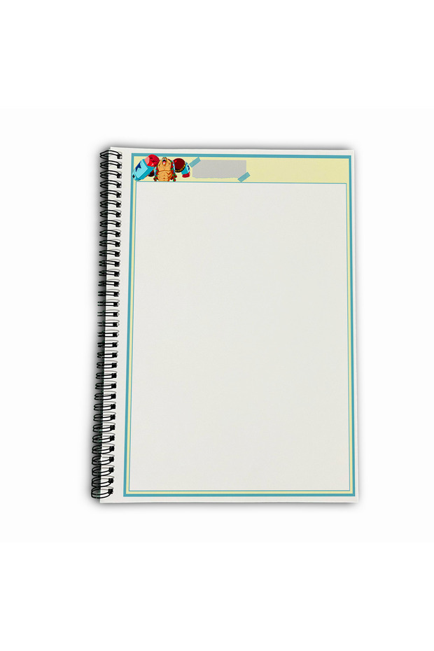 One Piece Franky Unlined A4 School Notebook 72 Sheets Model 2 - Straw Hat Series - 5