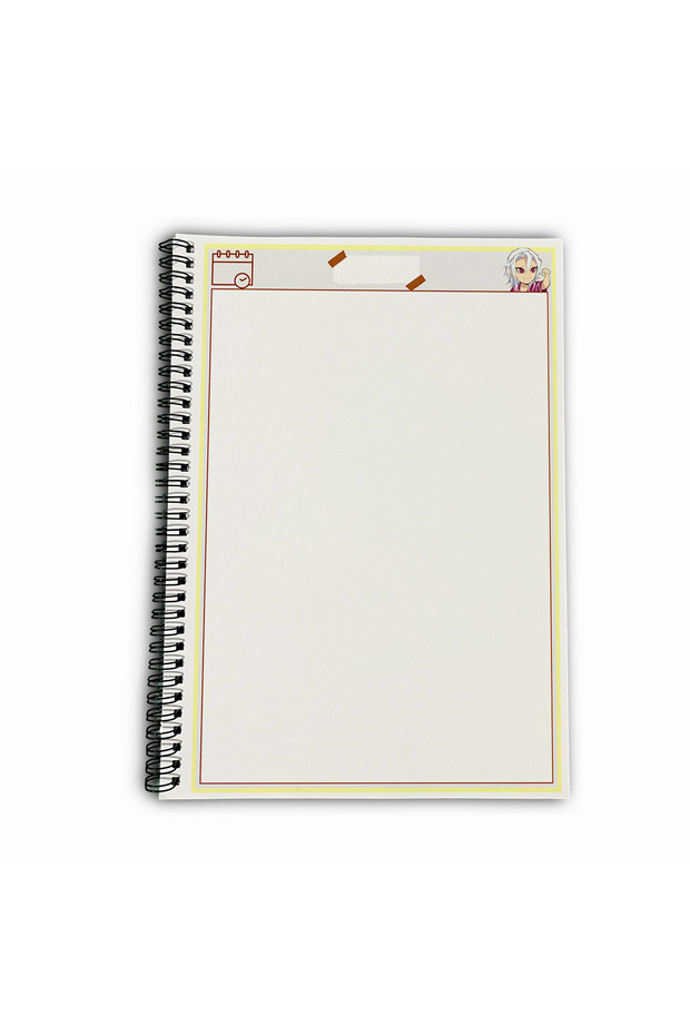 Demon Slayer Tengen Unlined A4 School Notebook 72 Sheets Model 1 - 5