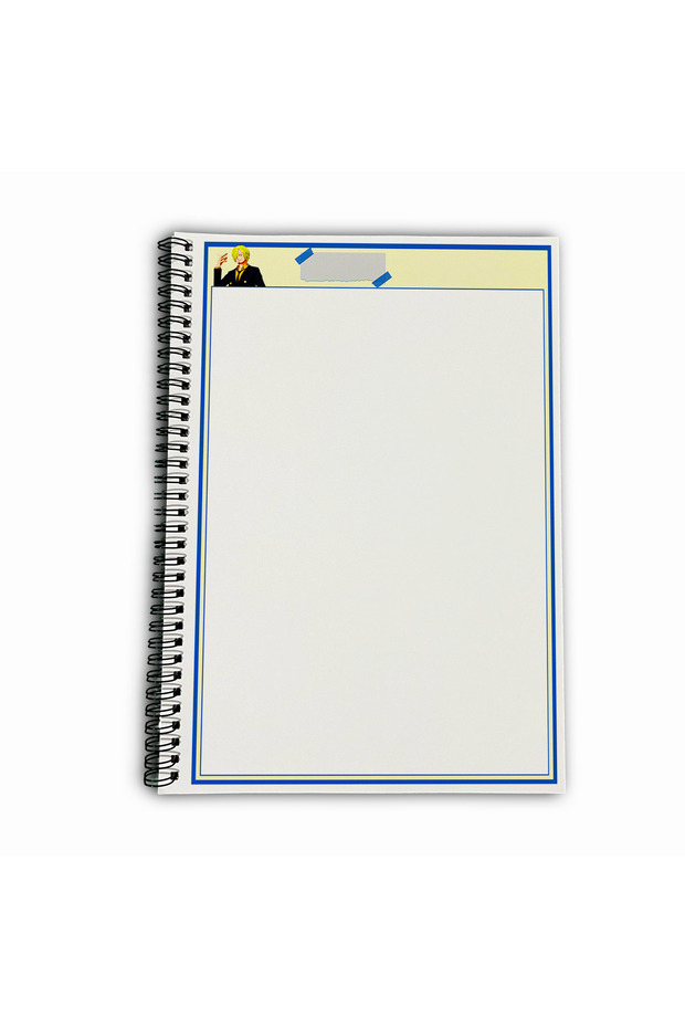 One Piece Sanji Unlined A4 School Notebook 72 Sheets Model 2 - Straw Hat Series - 5