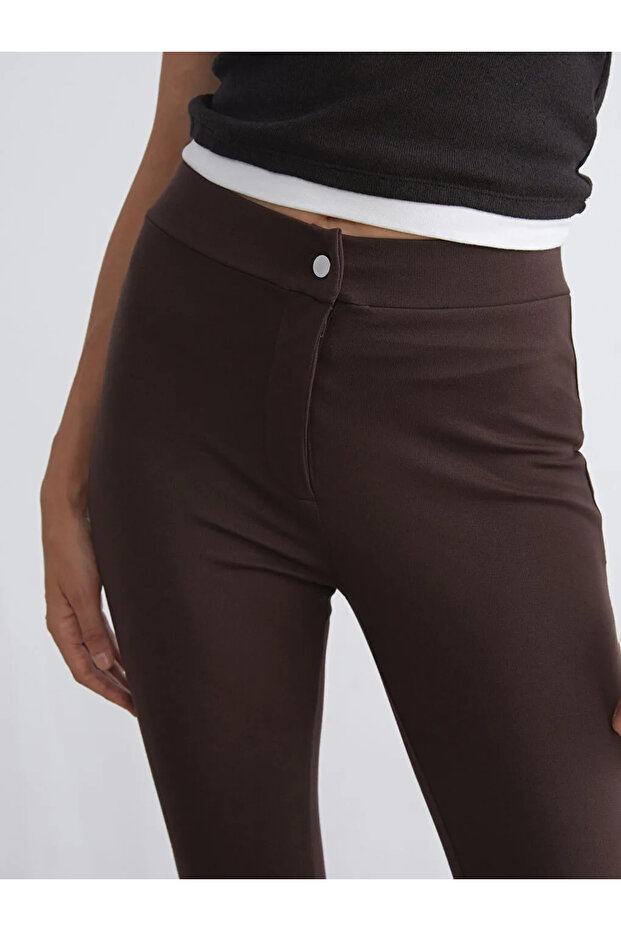Dar Fit Kadın Tayt Pantolon - 4