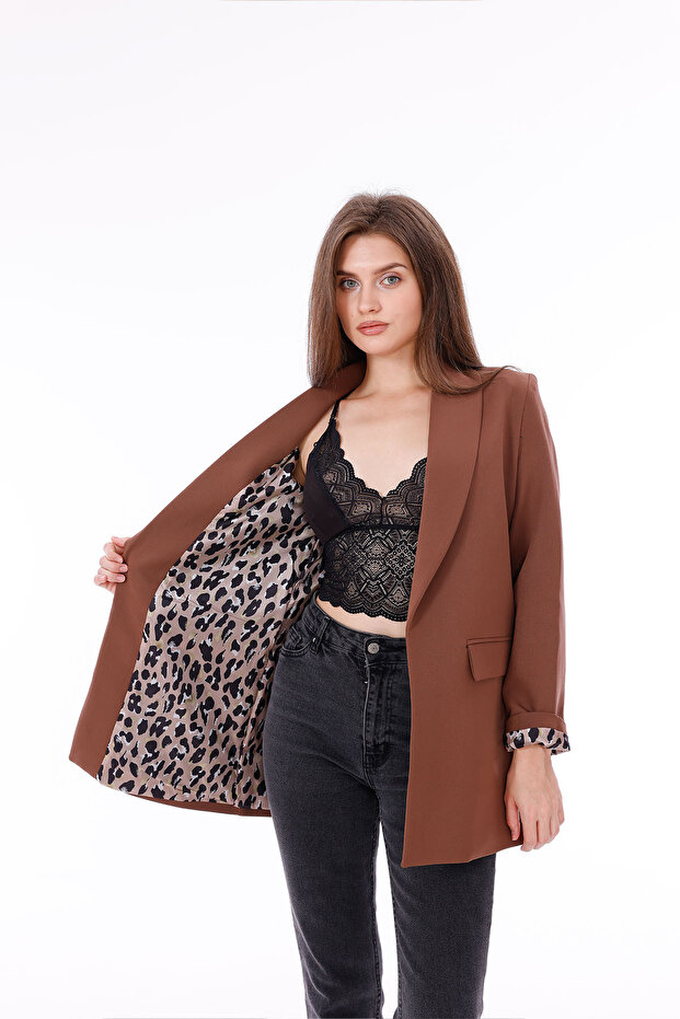 Leopard Lined Jacket - 3