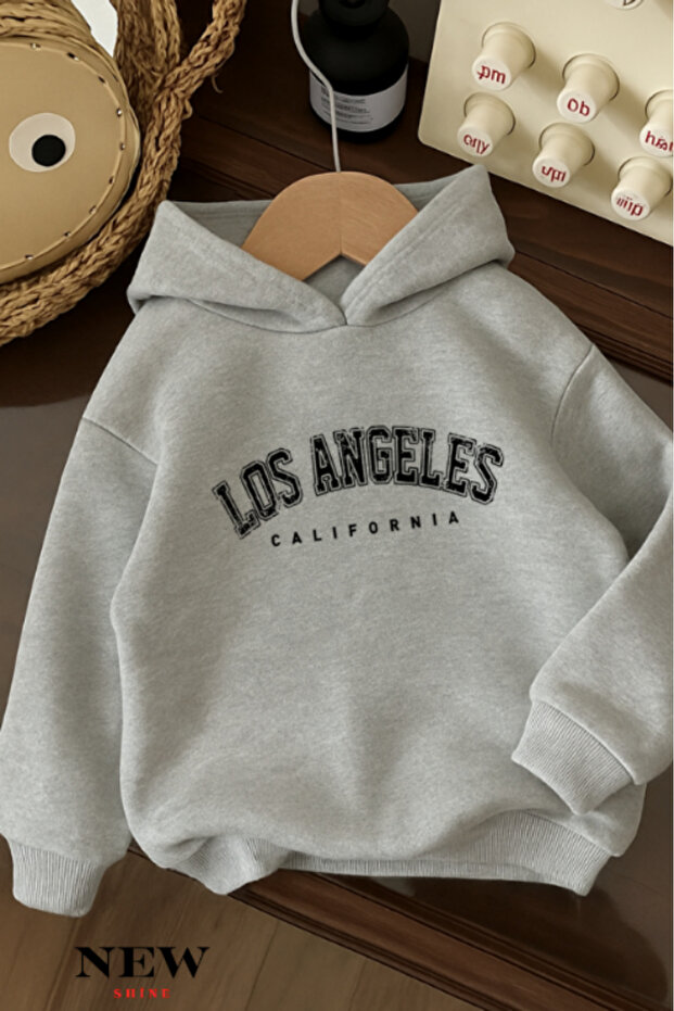 Los Angeles Printed Children's Hooded Sweatshirt