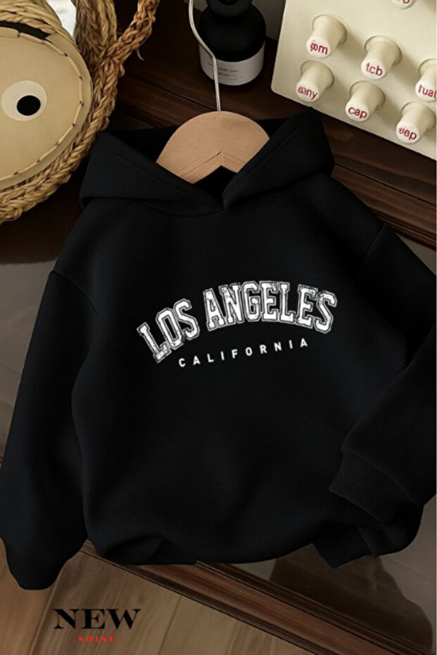 Los Angeles Printed Children's Hooded Sweatshirt