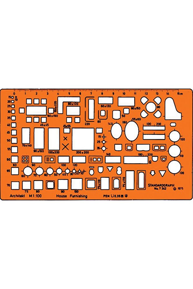 Drawing Template for Precise Technical Work - 1