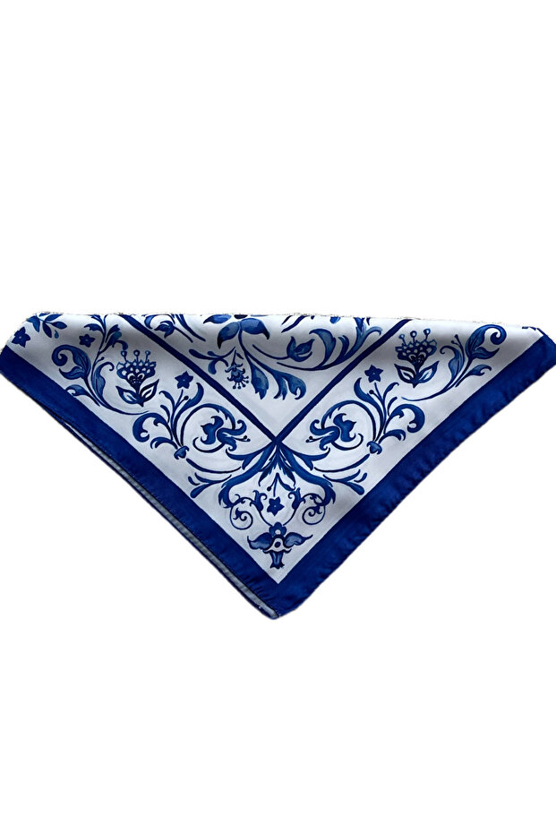 45x50 cm custom pattern bandana satin bandana satin scarf satin bag accessory