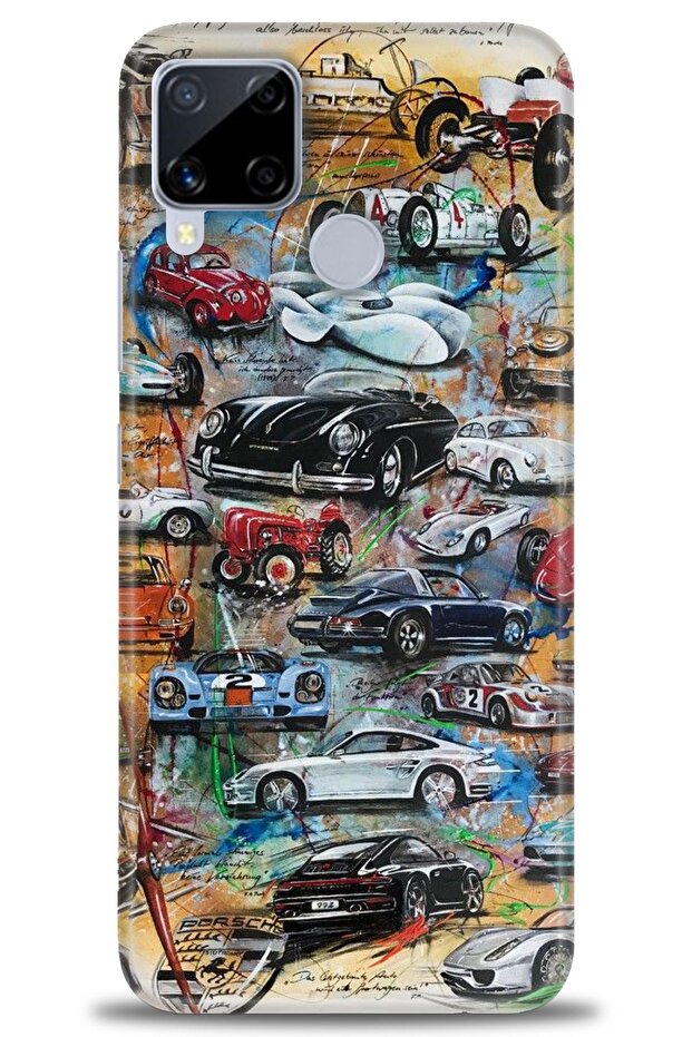 C15 Compatible A+ Plus Case + Ceramic Unbreakable Screen Protector - 483 - 1