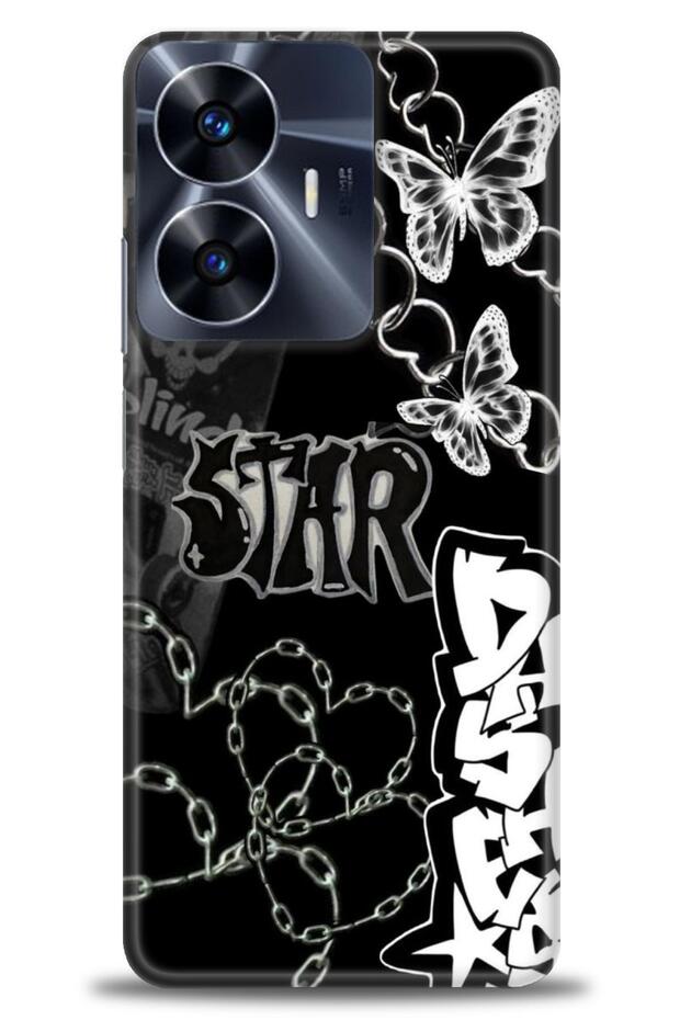 C55 4g Compatible A+ Plus Case + Ceramic Unbreakable Screen Protector - 353 - 1