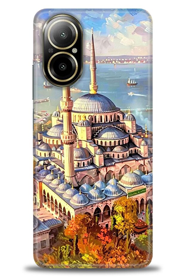 حافظة A+ Plus متوافقة مع 12 Lite 4G + واقي شاشة سيراميك غير قابل للكسر - 226 - 1