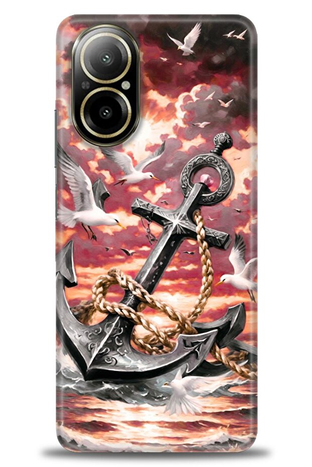 حافظة A+ Plus متوافقة مع 12 Lite 4G + واقي شاشة سيراميك غير قابل للكسر - 231 - 1