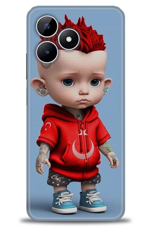 حافظة متوافقة مع نوت 50 + واقي شاشة سيراميك غير قابل للكسر - 242 - 1