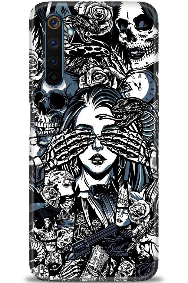 حافظة متوافقة مع 6 Pro A+ Plus + واقي شاشة سيراميك غير قابل للكسر - 352 - 1