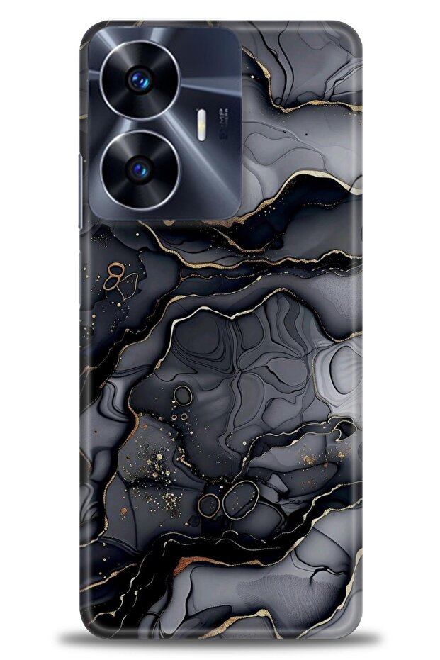 حافظة A+ Plus متوافقة مع 4G C55 + واقي شاشة سيراميك غير قابل للكسر - 314 - 1