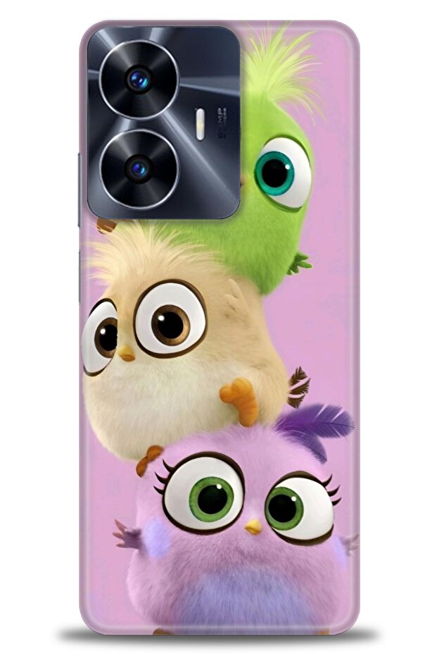 C55 4g Compatible A+ Plus Case + Ceramic Unbreakable Screen Protector - 362 - 1