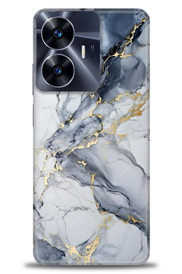 حافظة A+ Plus متوافقة مع 4G C55 + واقي شاشة سيراميك غير قابل للكسر - 319 - 1