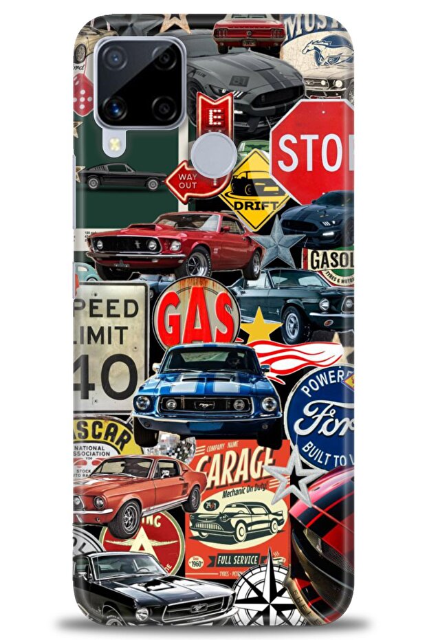 حافظة متوافقة مع C15 A+ Plus + واقي شاشة من السيراميك غير قابل للكسر - 482 - 1