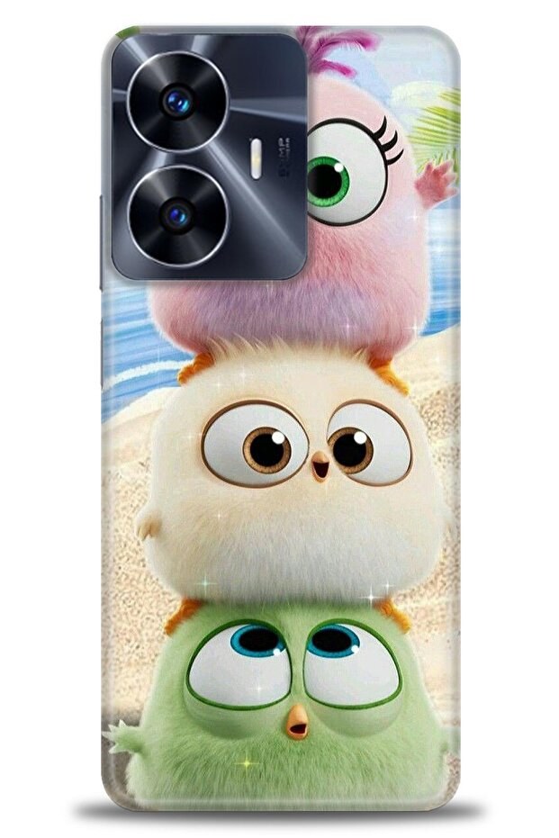 C55 4g Compatible A+ Plus Case + Ceramic Unbreakable Screen Protector - 366 - 1