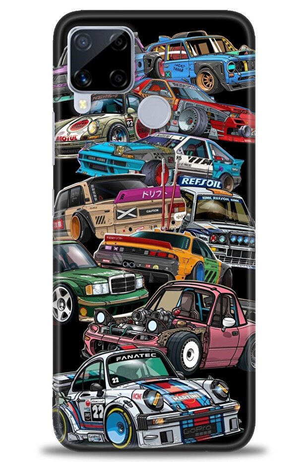 C15 Compatible A+ Plus Case + Ceramic Unbreakable Screen Protector - 481 - 1