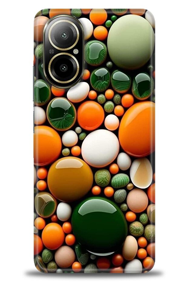 حافظة A+ Plus متوافقة مع 12 Lite 4G + واقي شاشة سيراميك غير قابل للكسر - 348 - 1