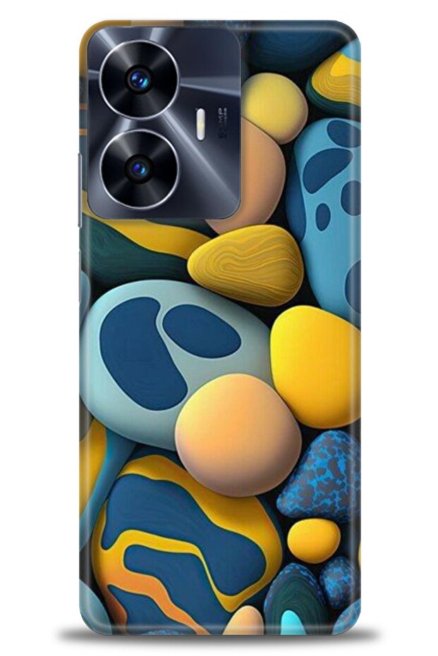 C55 4g Compatible A+ Plus Case + Ceramic Unbreakable Screen Protector - 343 - 1