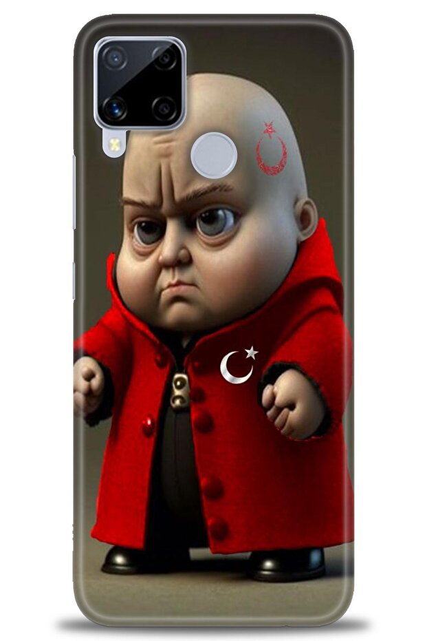 حافظة متوافقة مع C15 A+ Plus + واقي شاشة سيراميك غير قابل للكسر - 245 - 1