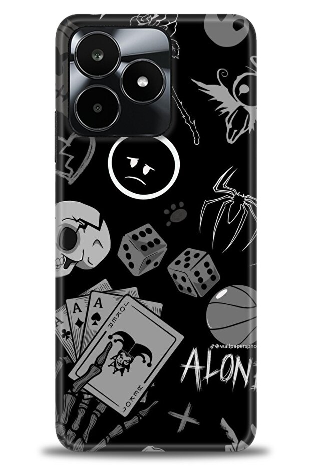 حافظة متوافقة مع C53 A+ Plus + واقي شاشة سيراميك غير قابل للكسر - 354 - 1