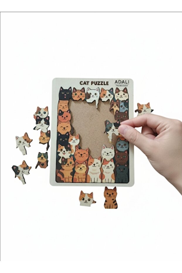 Ahşap Cat Puzzle - 2