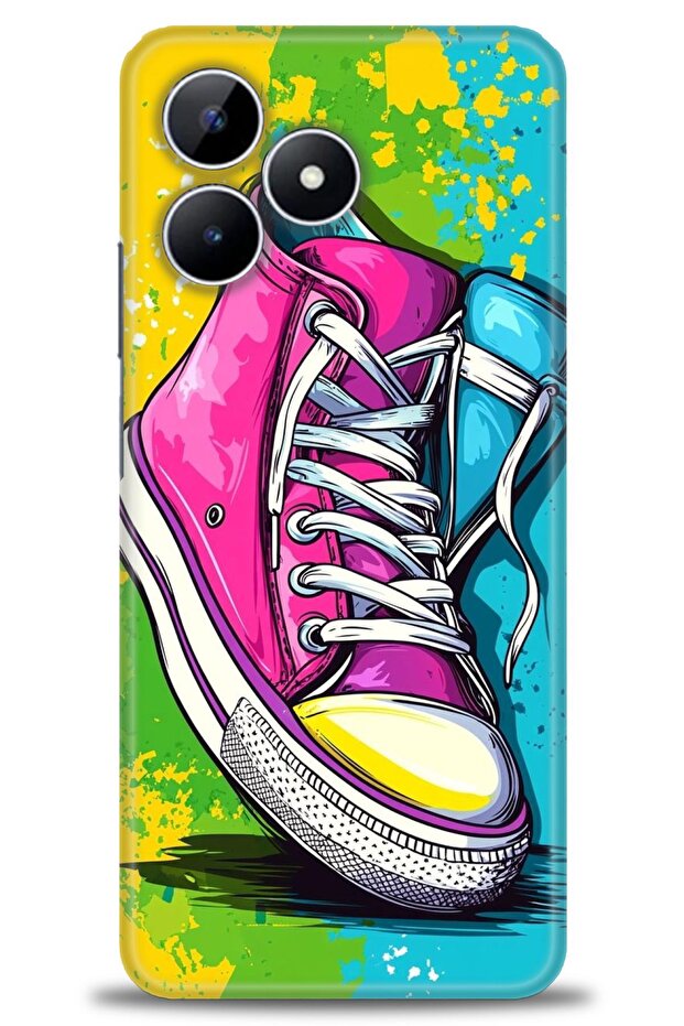 حافظة متوافقة مع نوت 50 + واقي شاشة سيراميك غير قابل للكسر - 441 - 1