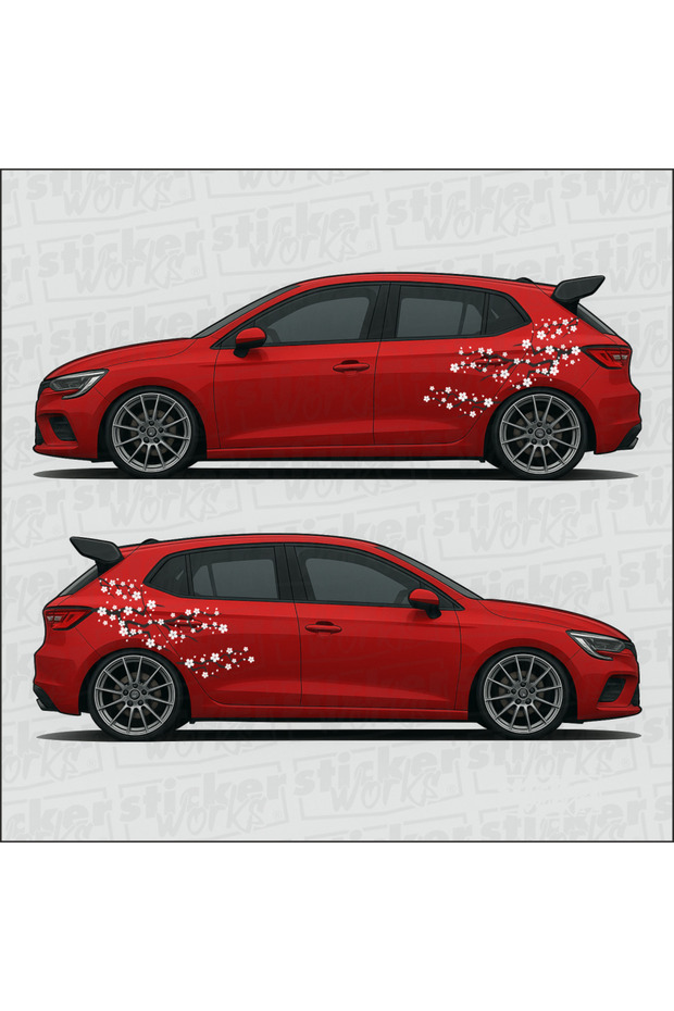 Sakura Sticker Application | A Touch of Spring in Your Vehicle!